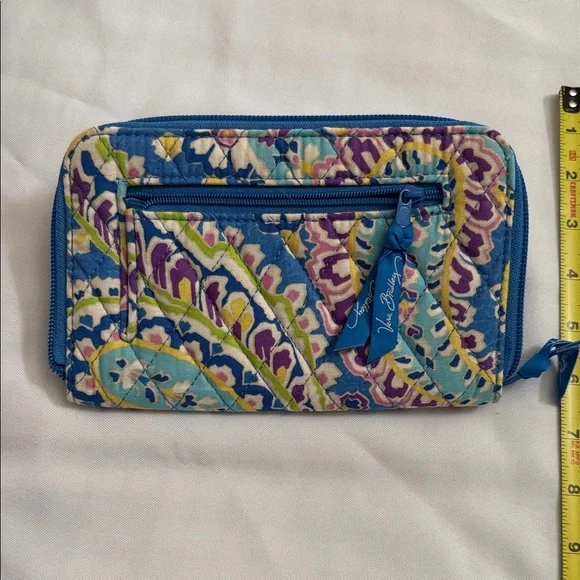 Vera Bradley Multicolor Paisley Wallet - Picture 7 of 8